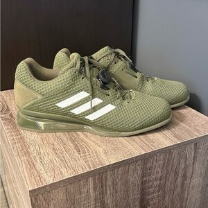 Adidas Leistung 16 II Raw Khaki Men's Green Athletic Lifting Shoes
